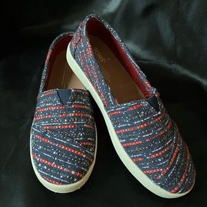 Toms Avalon Woven Detail Slip On Shows